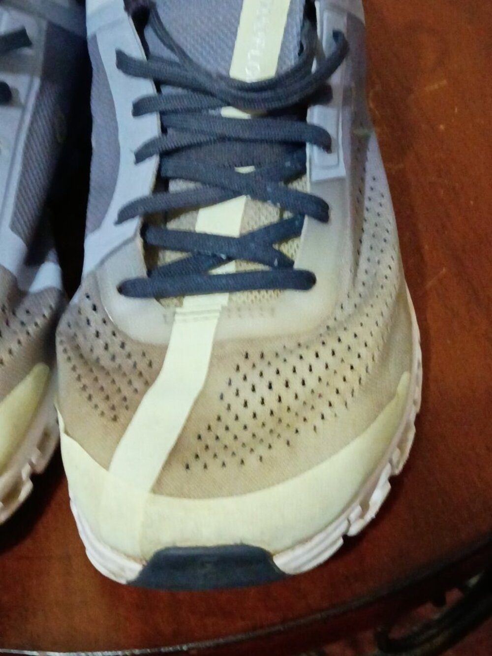 Womens On Cloudflow Blue Ombre Athletic Running Gym Road Sneakers Shoes Size 8 - Picture 14 of 15